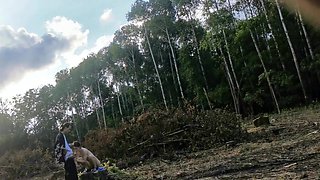 Lonely Teen's Amateur Passion Ignites in Outdoor POV Heat