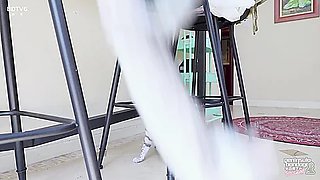 The beautiful colleague who came to my door