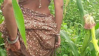 Sukumni's Big Natural Tits Bhabhi Gets Doggy Style in Open Field by Brother-in-Law