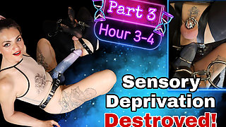 Femdom Sensory Deprivation Bondage - Anally Destroyed