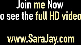 Vicious Sara's silicone tits porn