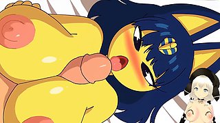 Hentai anime, ankha hentai, ankha cosplay