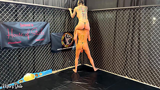 Sensual Lift and Carry: Mars Solo & Lora Cross Can't Keep Their Hands and Mouths off of Each Other in This Sexy, Topless Lift