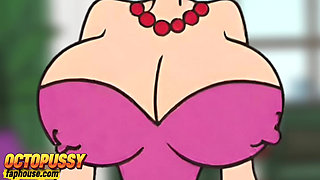 Sex-hungry Stepmom Joins Her Stepson in the Shower. Cartoon
