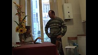 Horny Stepdad Fucks Young Stepdaughter's Dirty Pussy