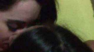 Pussy licking after a late night swim