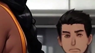 Big Titty Tifa and Skinny Aerith Star in Spicy Toons Hentai