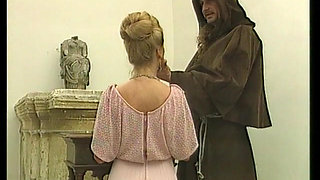 Horny Monk Rasputin Brings Charming Blonde Russian Princess Into the Fold