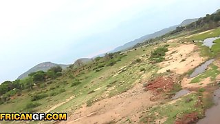 Big Tits Ebony Good Girl Exposed In Wild Outdoor Fucking Session - Big tits