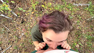 Stepmom's Walk in the Woods with Stepson Ended with Sex