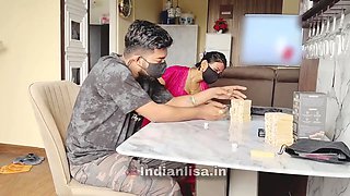 Jenga with Stepmom. First Time in Indian Porn History.