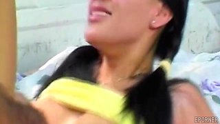 Stunning teen beauty mind-blowing vintage scene