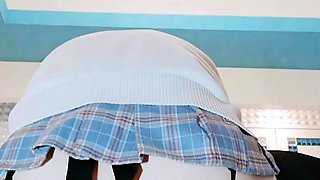 Mature asians up close toy and fingering masturbation action