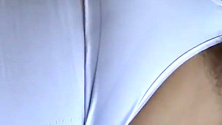 My Hair Comes Out From Between My Panties and My Cocks Get Very Hard