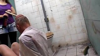 Fucked And Pissed In The Toilet