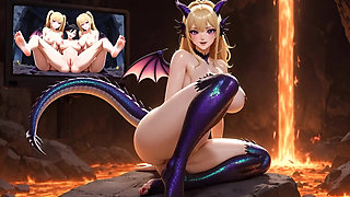 Foot Fetish Animation Dragon and Witch