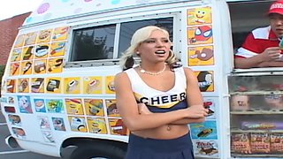 Girls Likes Ice Cream Scene-3_slim Blonde Schoolgirl Wants to Fuck with the Ice Cream Man