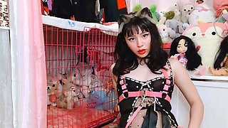 Pretty Japanese teen solo masturbation Uncensored