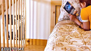 Shy Redhead Lesbian Caught Diddling Her Clit Bree Daniels, Emily Willis