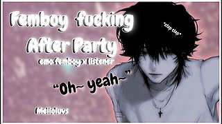 Femboy After Party [m4a] [part 1] [wet] Emo Femboy X Listener]