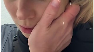 Lesbian Rough Public Toilet Fuck After The Gym