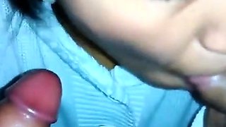 Latina Amateur Loves Swallowing Cum