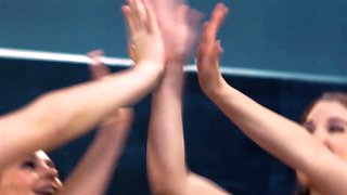 Girlsway - Big Naturals masseuse Angela White attempts fresh things on new client during a Nuru Massage