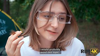 Rim4k. two chicks 1 cleanup. hot fetish sex with kioto & Funky Town