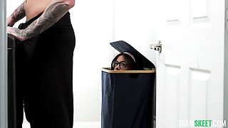 Beautiful and innocent brunette Kate Legend drilled by long dick