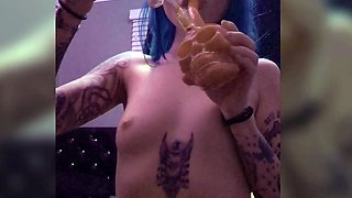 Emo Teen Becka Solo Webcam Masturbation Porn