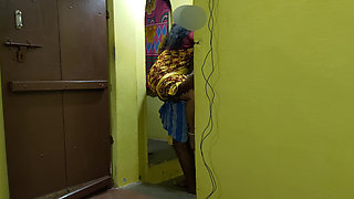 The House Owner, Stepaunty, Had Come to Collect Rent. I Engaged in Sexual Play with Her and Had Sex with That Mature Woman