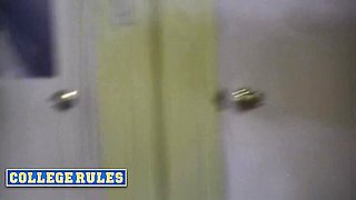 Rosy Chloe Taylor and Summer Rae at small boobs dirt