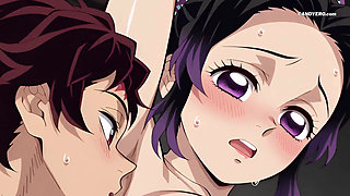 For One Night, She Wasn't a Hashira. He Wasn't a Slayer. Just Two People in Love ( AI Generated )