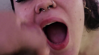 Cum in the Pretty Mouth of the Slut