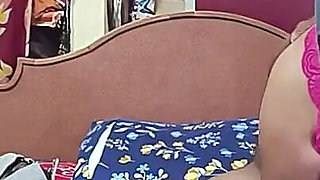 Desi Indian Aunty Pink Cowgirl Position Fucking Hard