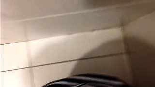 Public Restroom Blowjob with a Crossdresser