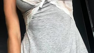 Blonde emo amateur solo masturbation