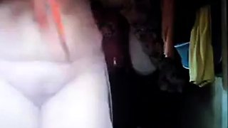Asian MILF Teases on Webcam in Panties