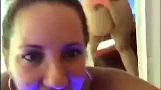 Big boobs milf masturbates with her dildo