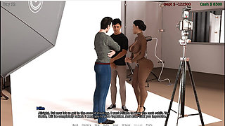 Sinful Success - Gameplay - Roleplay - Taboo - Mike Studio's - 1st Shoot with Lingerie