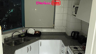 Sexy Stepmom in Kitchen - Video for Fans