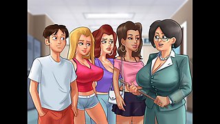 60 fps, summer time saga, fucking my classmate