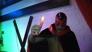 Masked MILF Deepthroats Throbbing Cock in Wild Group Orgy