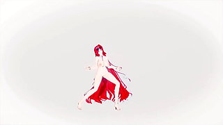 Azur Lane Alsace Hentai Nude Dance Savage Hot Sexy Big Boobs Mmd 3D Red Hair Color Edit Smixix