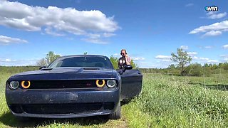 Hot MILF outdoor sex adventure