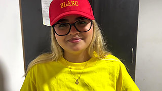 Late Punished Delivery Girl I Fuck the Client so He Won't Report Me to the Boss