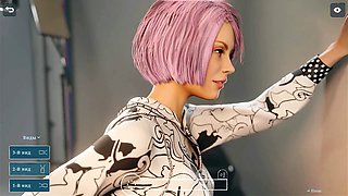 Discreet babe wants to become a model by having sex with her photographer