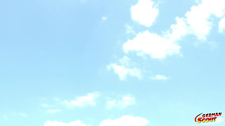 German Scout - Skinny and Small Tits Teen Model Nata Ocean First Risky Casting Fuck in Berlin