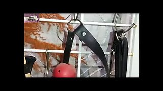 Amateur BBW Wife Ball Gagged & Tied Up - BDSM Punishment HD