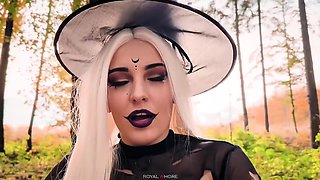 Suzie Sparklez - Horny Witch Pissing And Tasting Urine In The Dark Forest